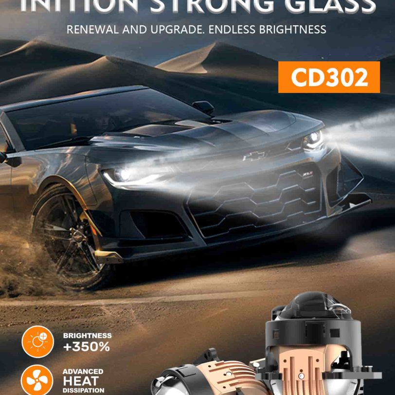 CD302详情_01 lente de proyector láser bi led de alta calidad