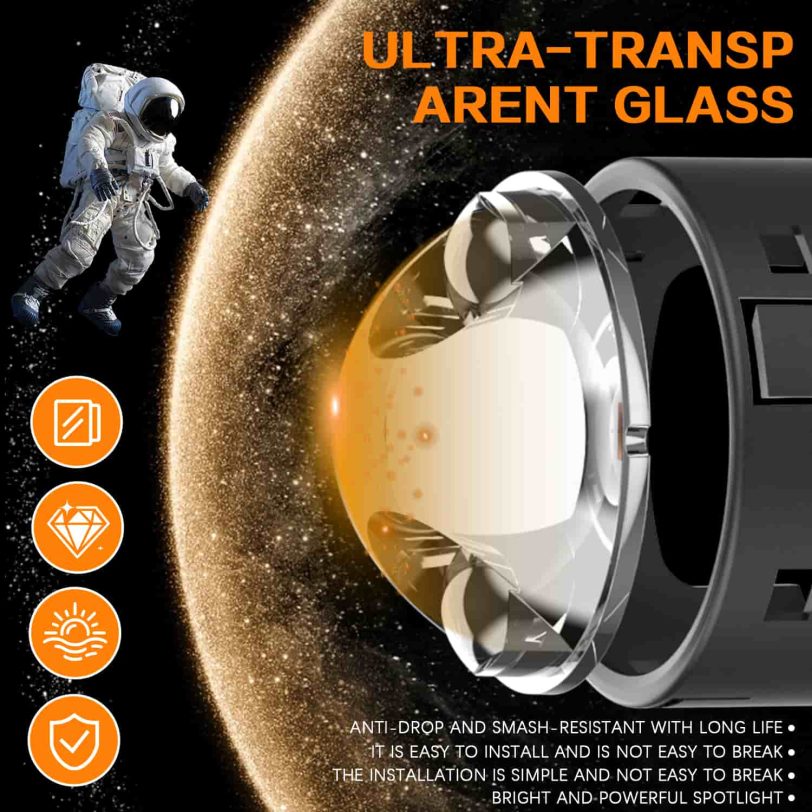 CD302镜头 lente de proyector de faros led de alta calidad