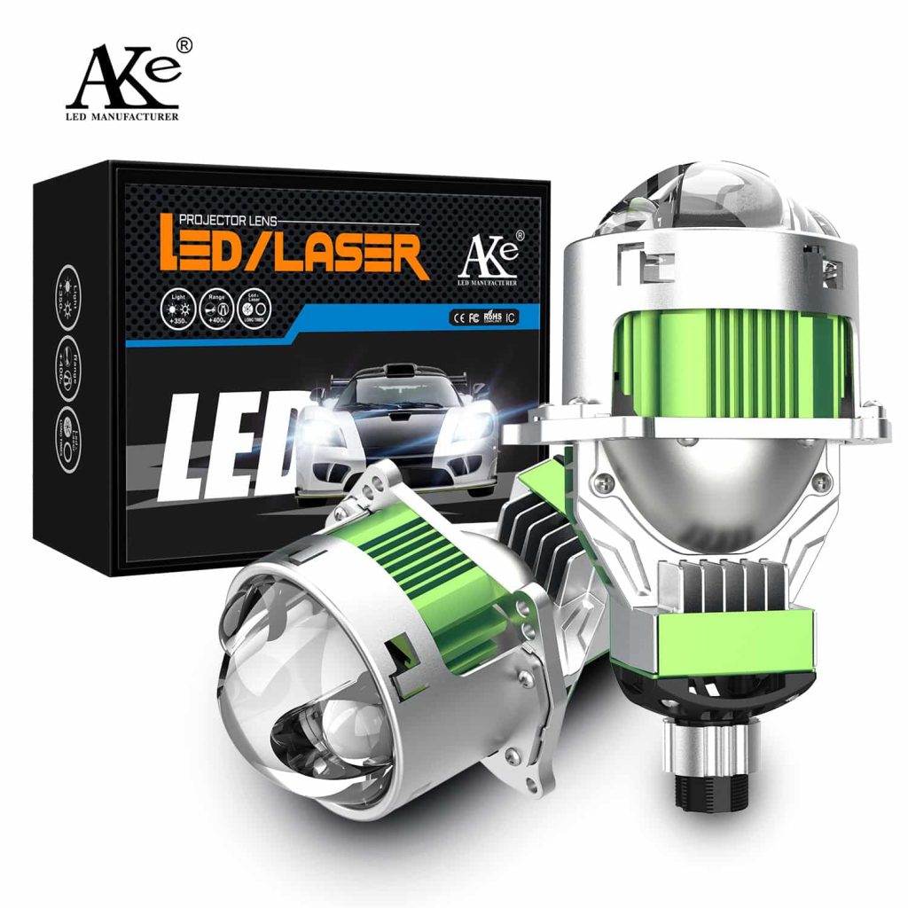 ijdmtoy xenon branco projetor lente led luzes de nevoeiro lexus is