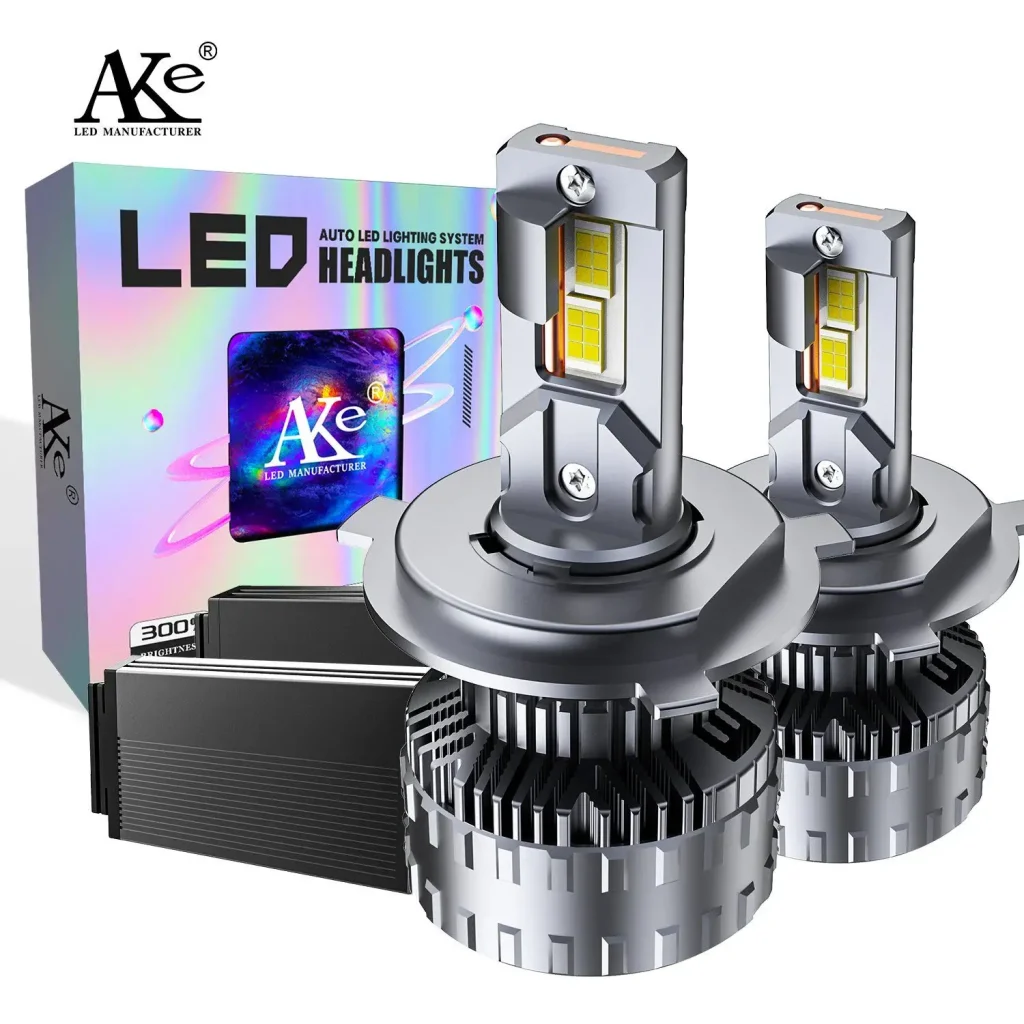 Lâmpada LED H4 para farol dianteiro de grossista chinês
