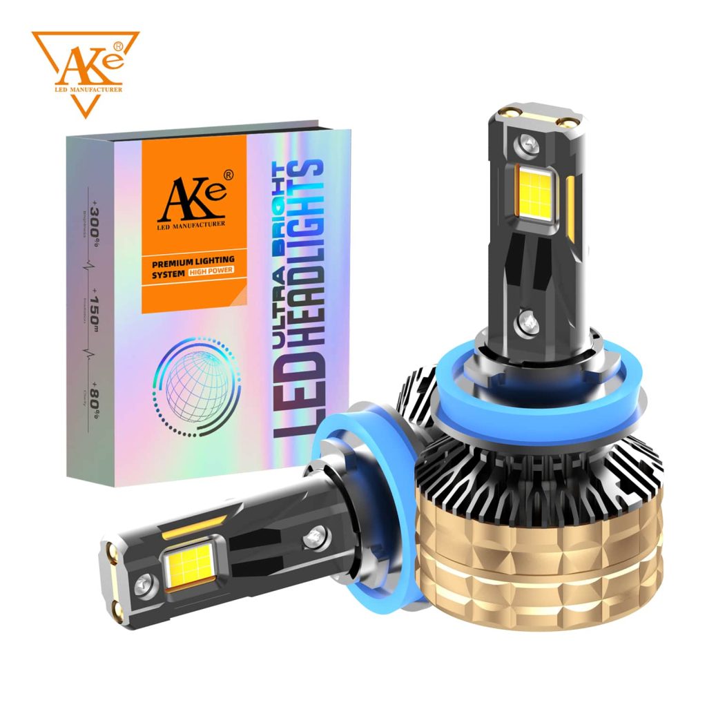 Série k18 h11 Lâmpada de farol de feixe baixo LED