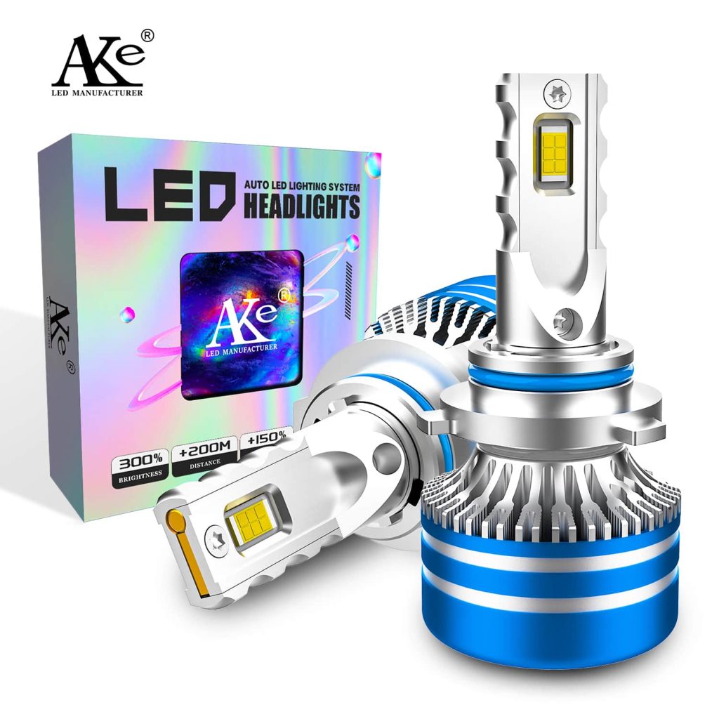 lâmpadas de faróis LED 9005 mais brilhantes
