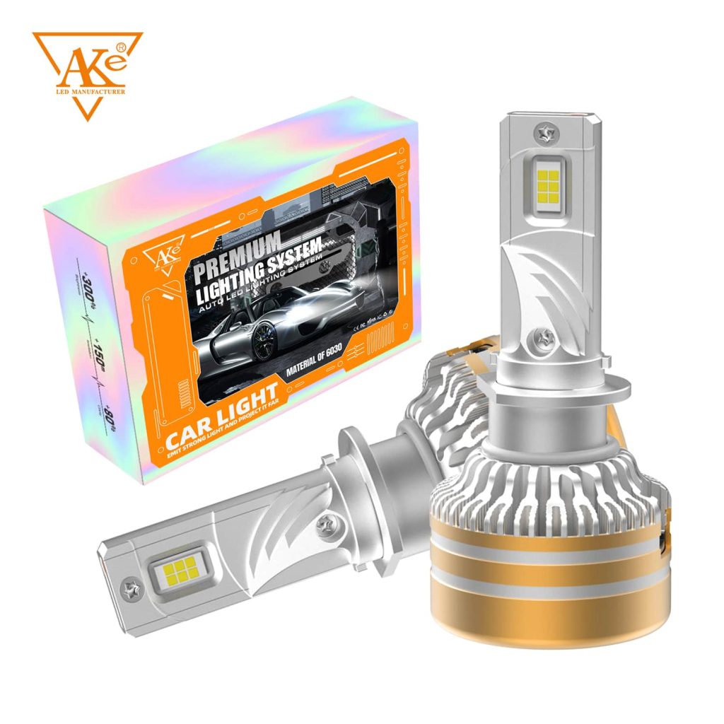 lâmpada de farol h1 led 6000k