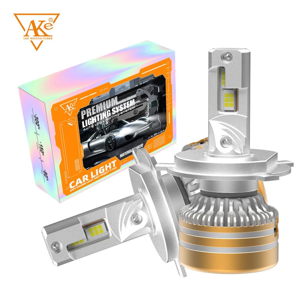 lâmpada de farol led h4 65w