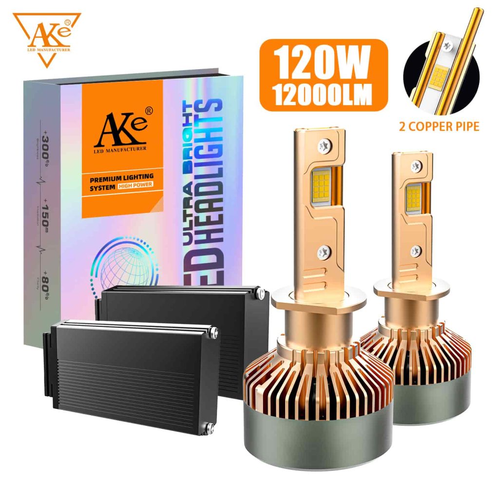 لمبة المصباح الأمامي H1 LED الهند