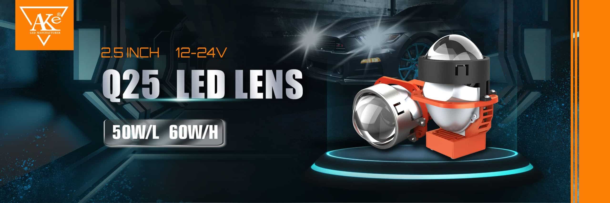 ake gtr led fog light projector lens