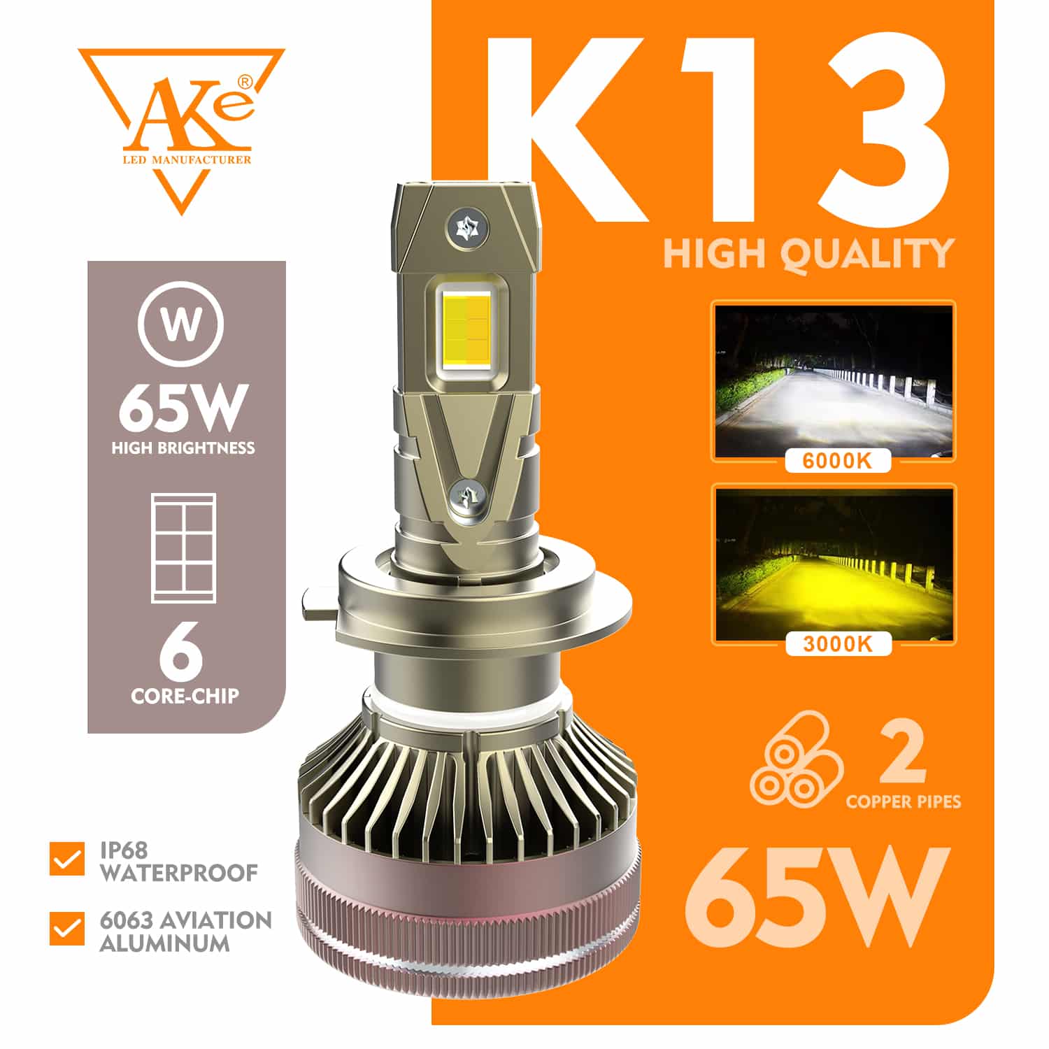 أفضل لمبات المصابيح الأمامية LED 9 توبيان01 13