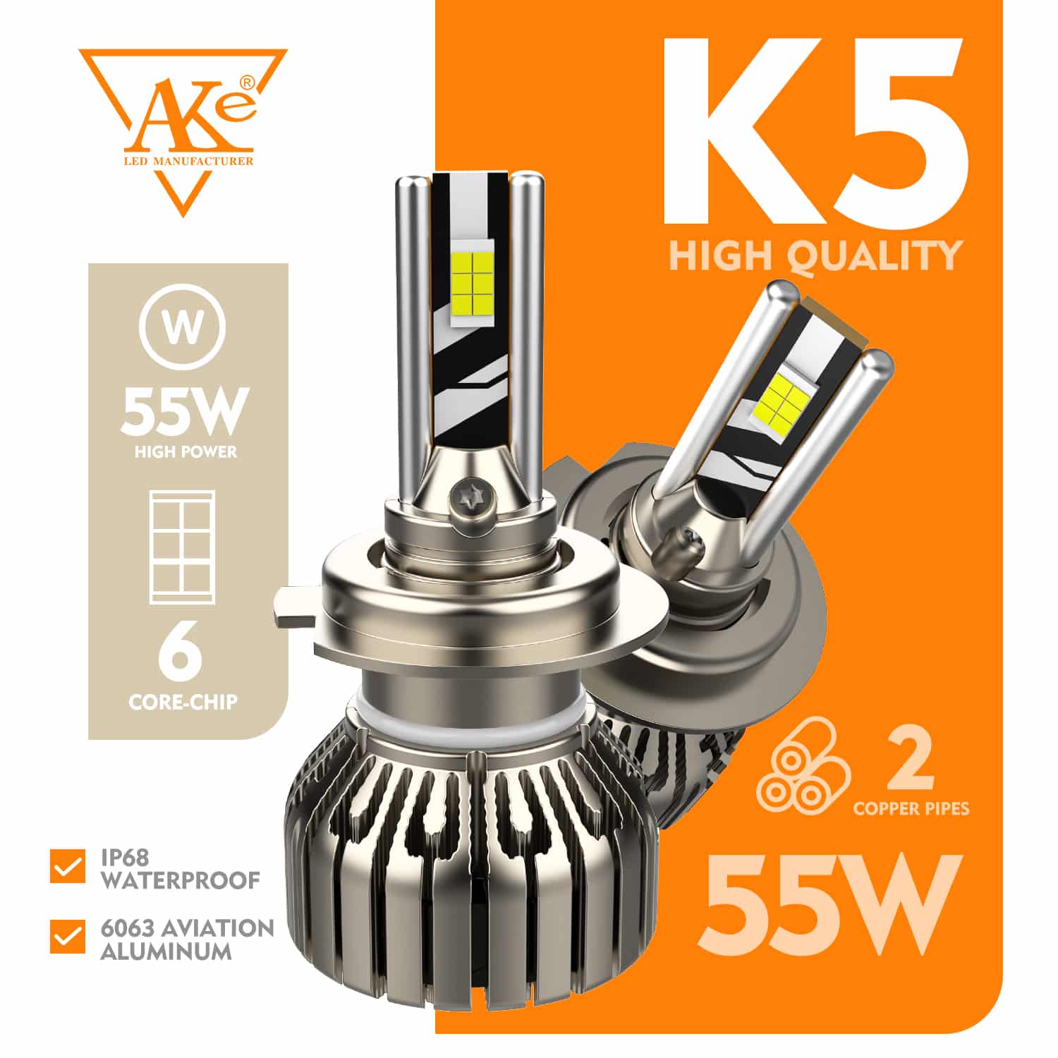 أفضل لمبات المصابيح الأمامية LED 6 توبيان01 15