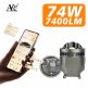 App Mobile H4 Led Fog Light Bulbs