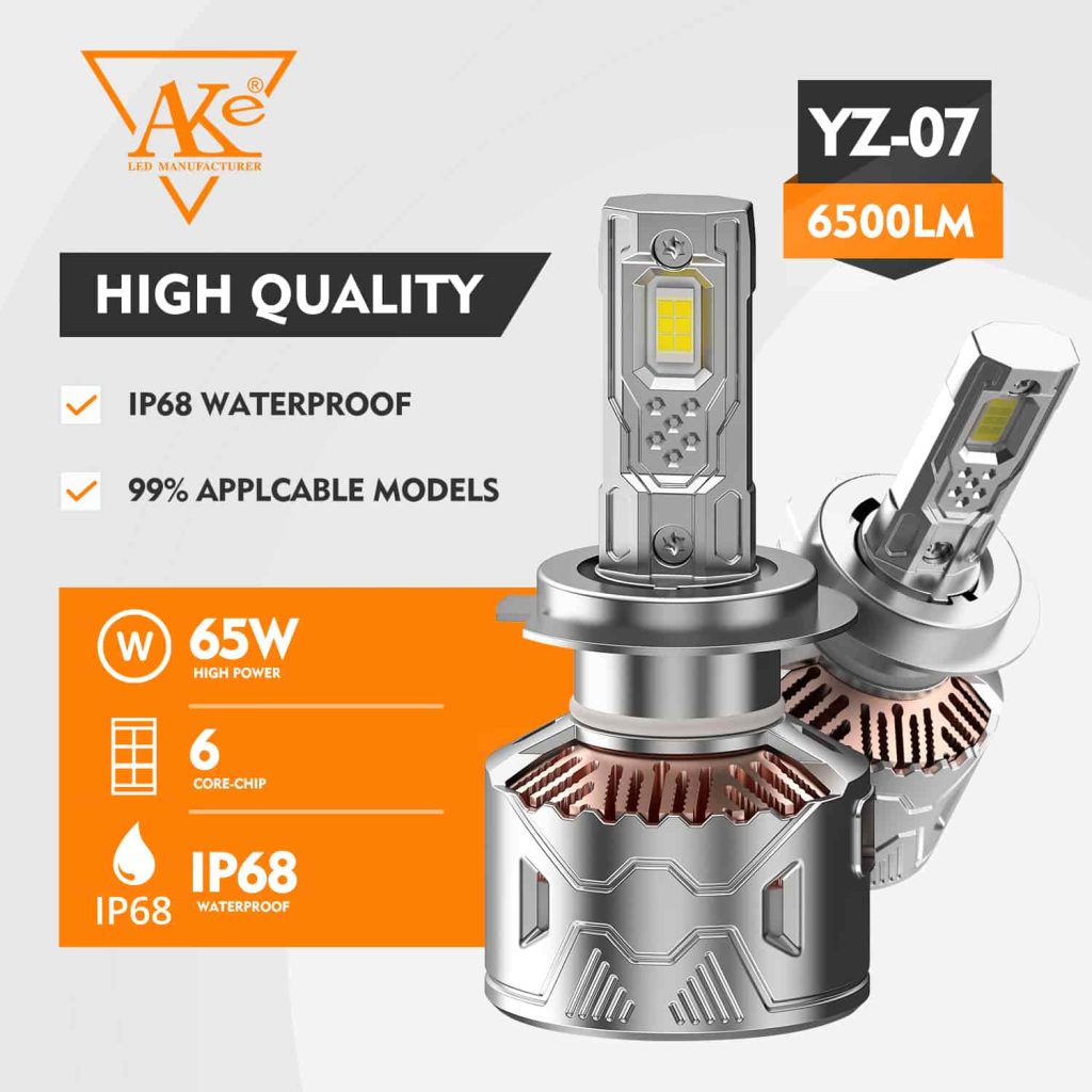 YZ Series Buenas Marcas de Faros Led 3 YZ-07 Zinc Alloy LED Headlights