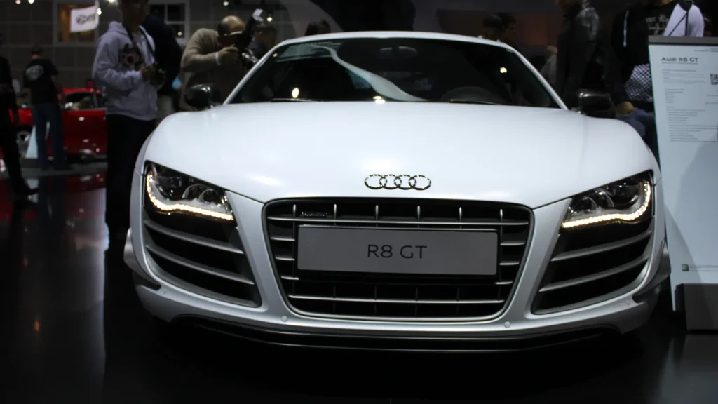 First Full LED Headlight for the Audi R8