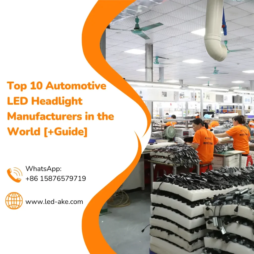 Top 10 Automotive LED Headlight Manufacturers in the World