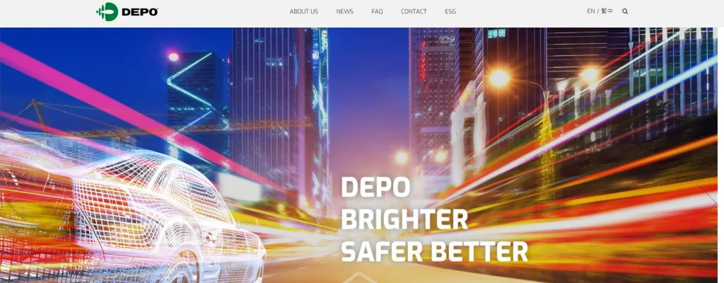DEPO Auto Parts Manufacturing in Tainan City