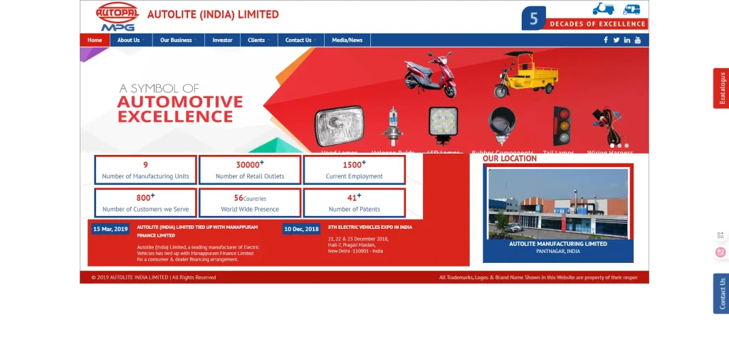 Leading Manufacturer of Electric Vehicles, Automotive Lighting & Wiring Harness from India.