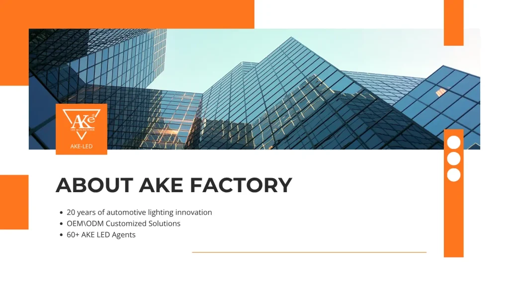 About ake LED factory
