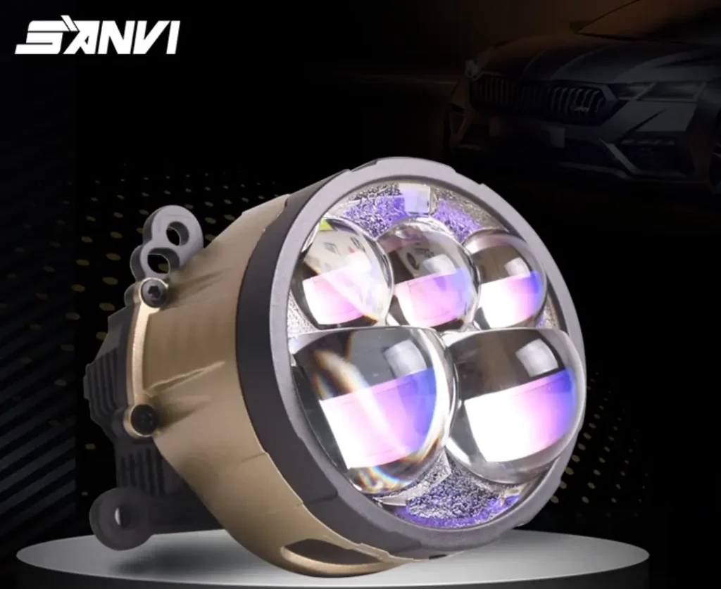 Sanvi auto lights B5 Blue Lens