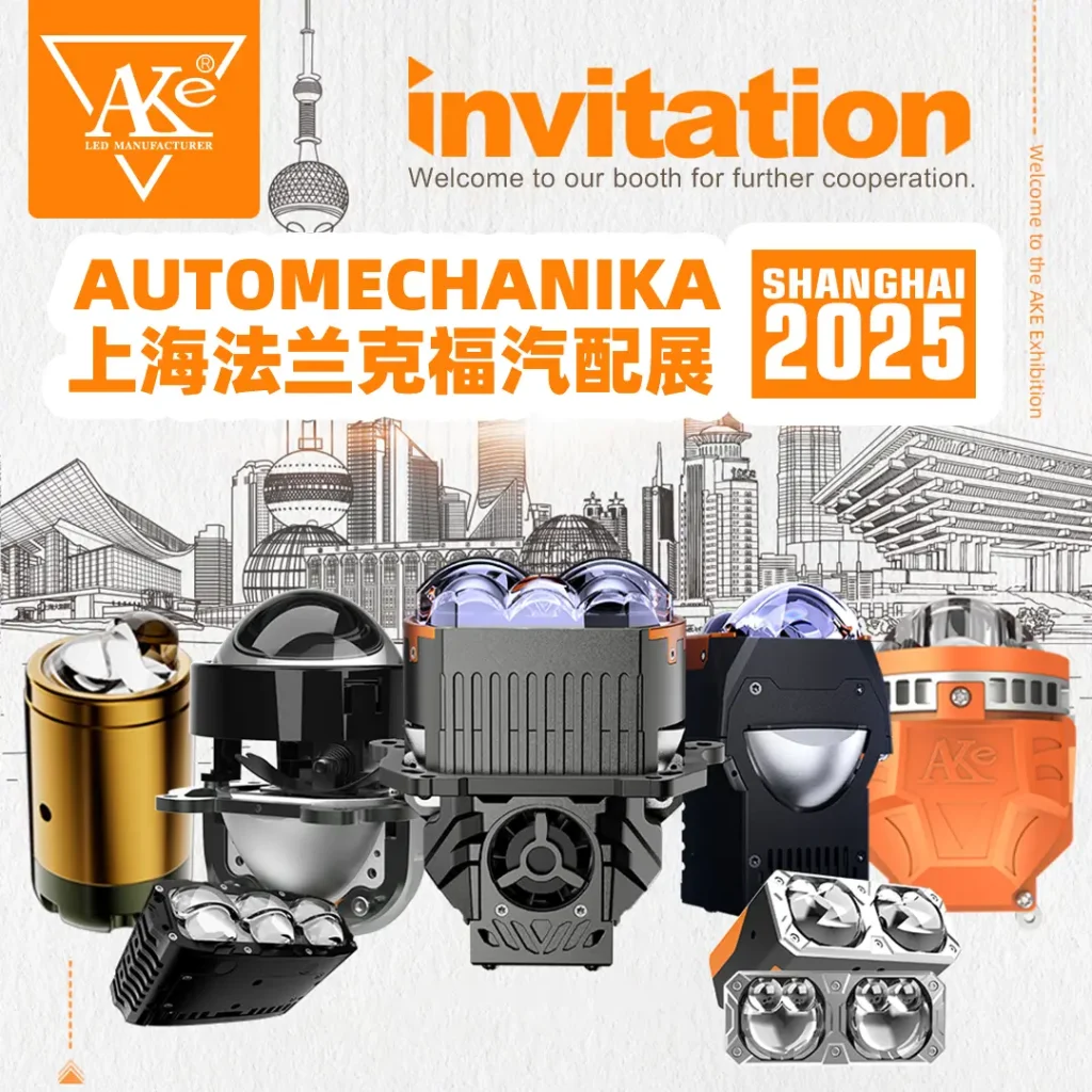 2025 Automechanika Shanghai with AKE LED | Both 1.2 F60