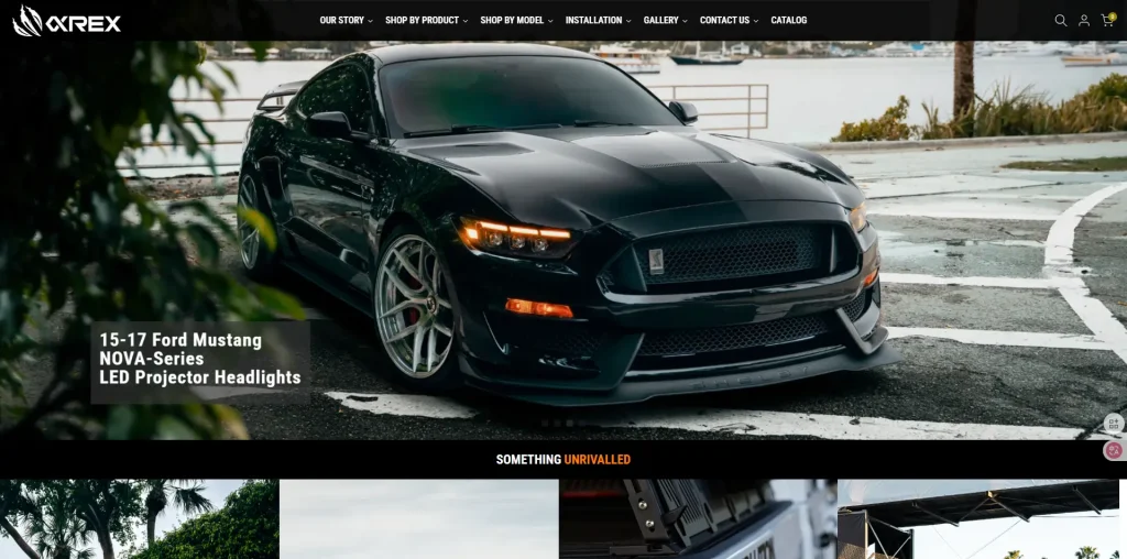 ALPHAREX is one of the most prominent American high-performance automotive lighting brands in recent years.