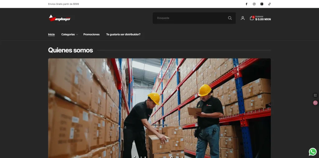 A company dedicated to importing LED lighting accessories.