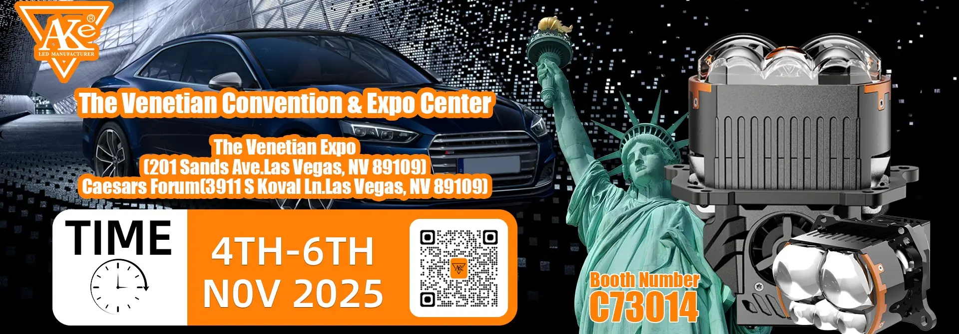 AKE 4 Ake wite The Venetian Expo
