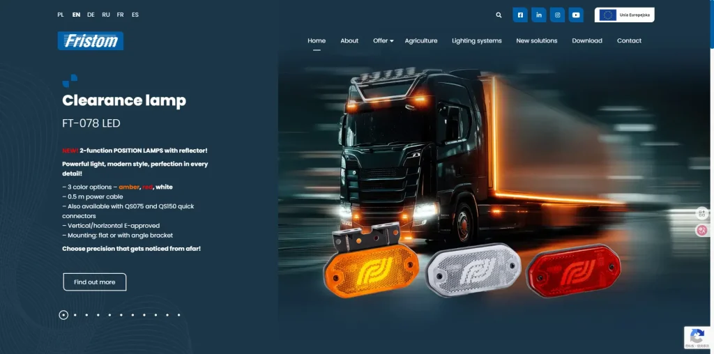 Fristom is a Polish family company with many years of experience and long-lasting traditions.