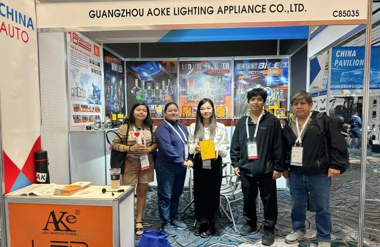 Bi LED Lente de proyector 23 ake led factory in the USA 2024 AAPEX SHOW