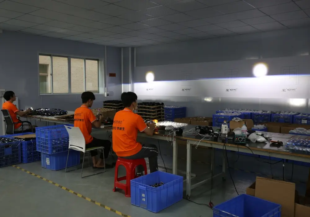 Our Factory 16 Headlight Beam Pattern Test