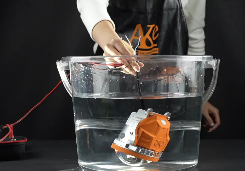 Our Factory 15 IP68 waterproof test