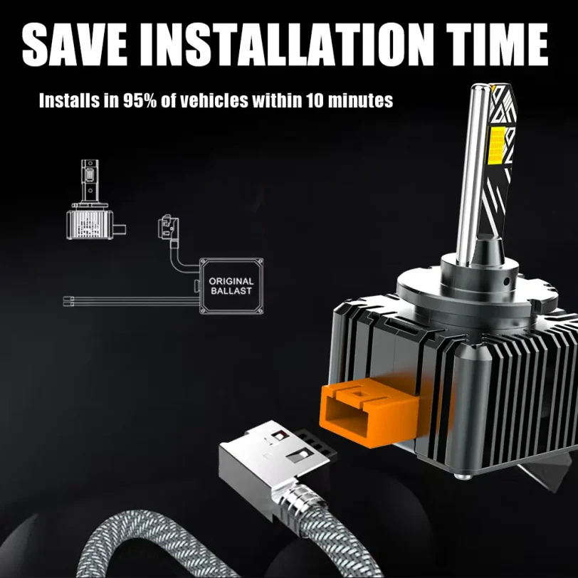 D Series Headlight BLADE TYPE Save Installation Time D Series Headlight BLADE TYPE Save Installation Time