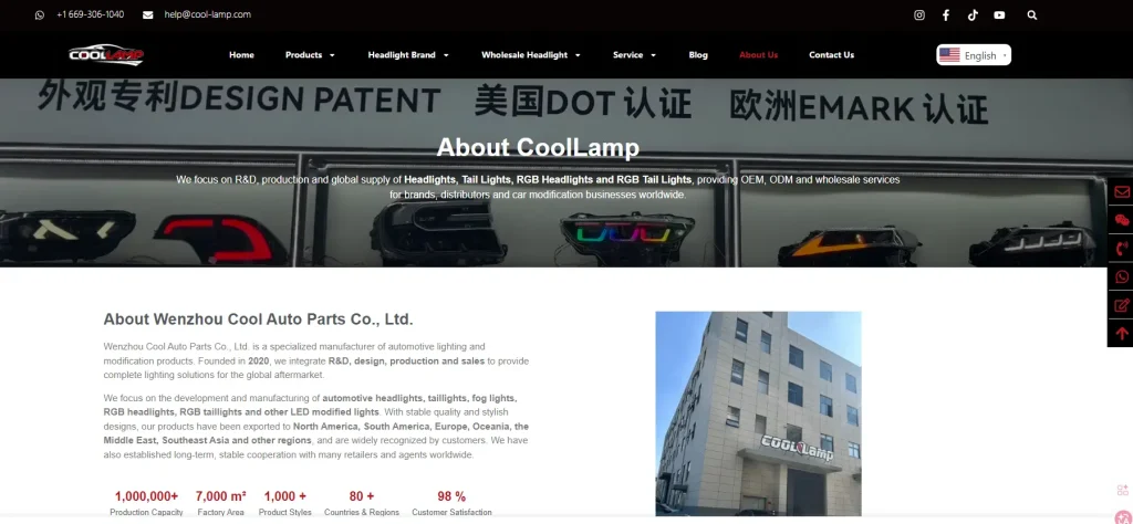 Top 10 LED Headlight Manufacturers in Tanzania for wholesale and OEM Services 10 Cool Auto Parts