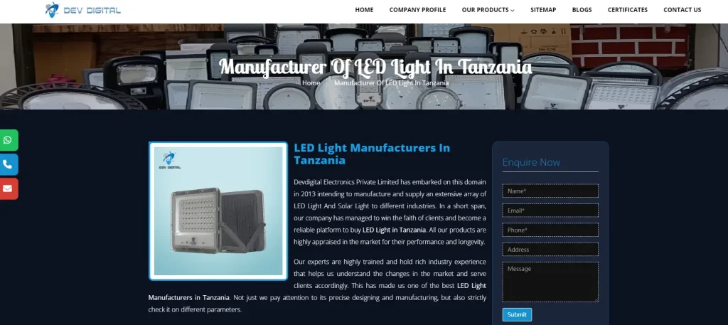 Top 10 LED Headlight Manufacturers in Tanzania for wholesale and OEM Services 8 Devdigital Electronics