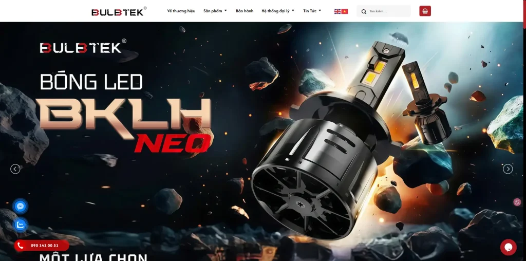 Top 11 Trusted Automotive LED Headlight Factory in Vietnam 2026 8 BULBTEK VIỆT NAM