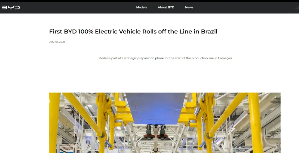 How to Find Global Automotive Lighting Suppliers in Brazil: 2026 Guide for Importers, Distributors & Business Partners 2 BYD factory in Brazil