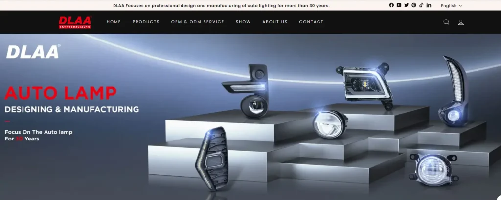 Top 12 Fog Lamp Manufacturers in China 2026 2 DLAA The Worlds' Foglampian