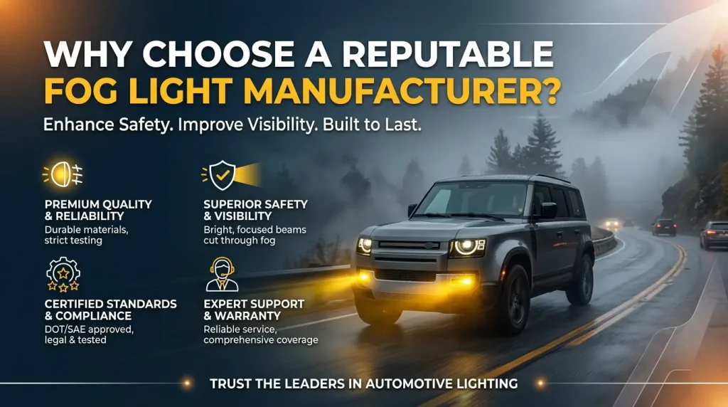 Why choose Fog Light Manufacturers