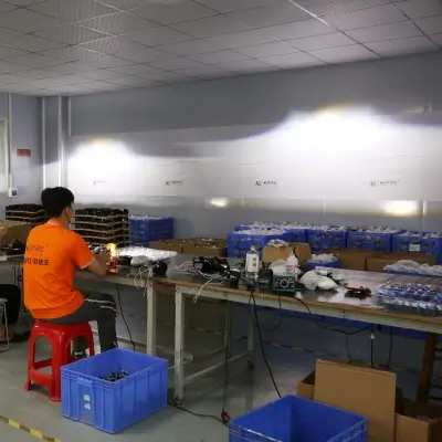 Serie YZ Buenas Marcas Faro Led 15 Light Beam Pattern Test