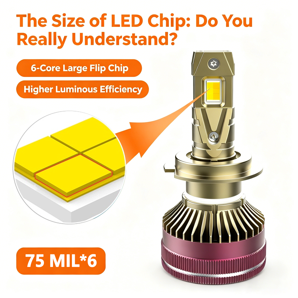 What is LED Chip Size