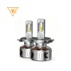 AKE YZ-09 H4 LED Headlight Bulb 6500K 8500LM High/Low Beam Replacement 85W 1 yz09 zinc alloy H4 LED Headlight Bulb