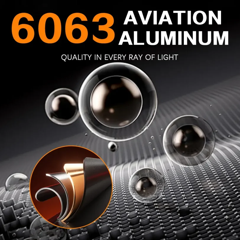 6063 aluminum projector lens TJ-Z03 6063 aluminum projector lens
