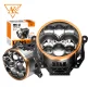 AS8 8-Laser LED projector lens for high-brightness car headlight projection