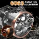 AS8 projector lens in 6063 aluminum housing