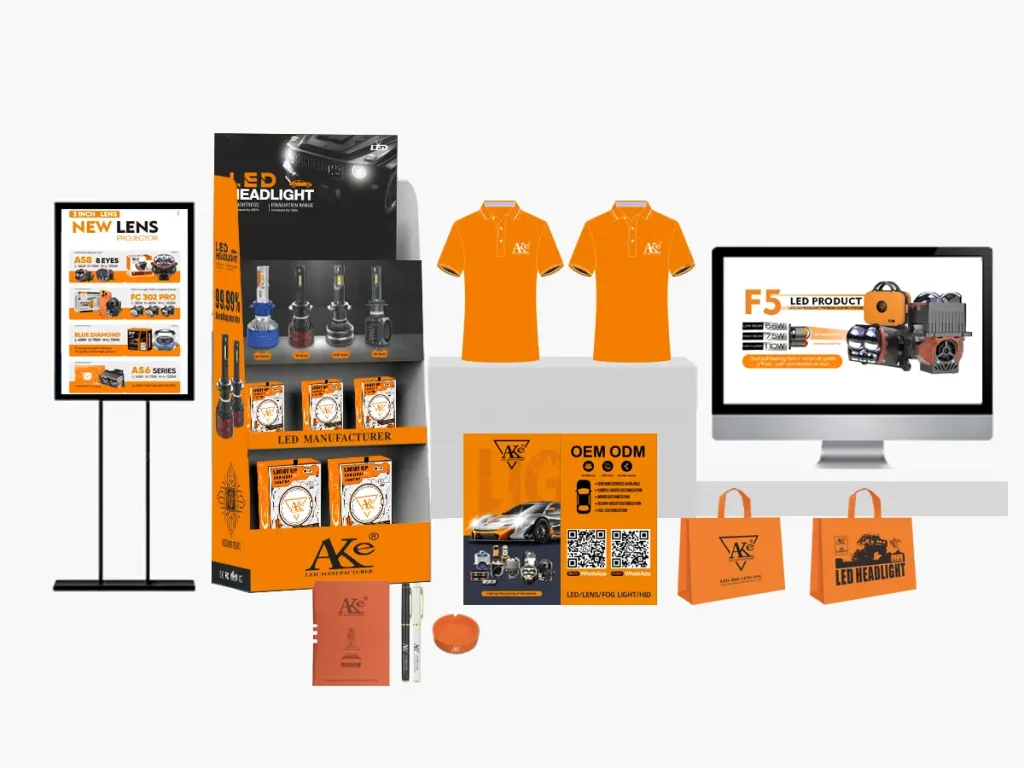Become an AKE Automotive Lighting Distributor | Exclusive Partner Network 7 Marketing Support