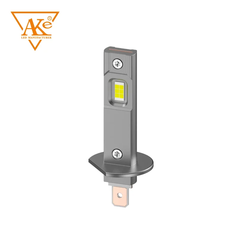 Mini Size Plug & Play H1 LED Fanless 6-core H1 LED bulb with 1:1 halogen design and same luminous point