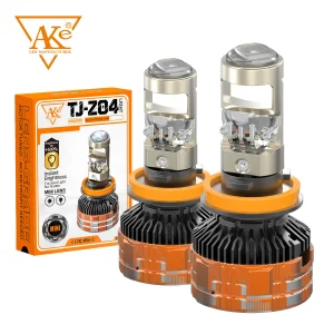 TJ-Z04 mini Bi-LED projector lens for car and motorcycle headlight upgrade