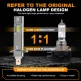 mini size plug and play H1 LED Bulbs